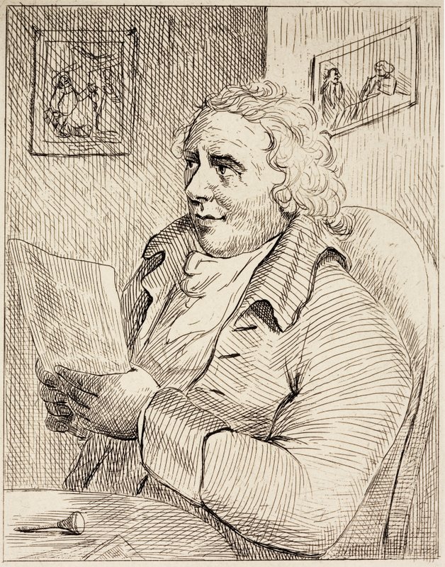 Thomas Rowlandson, engelsk serietecknare (gravyr) av English School