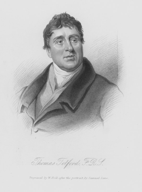 Thomas Telford (gravyr) av English School