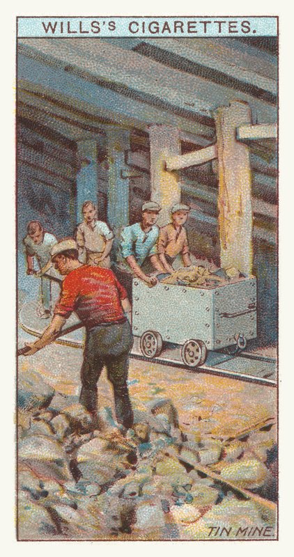 Tenngruva (chromolitho) av English School