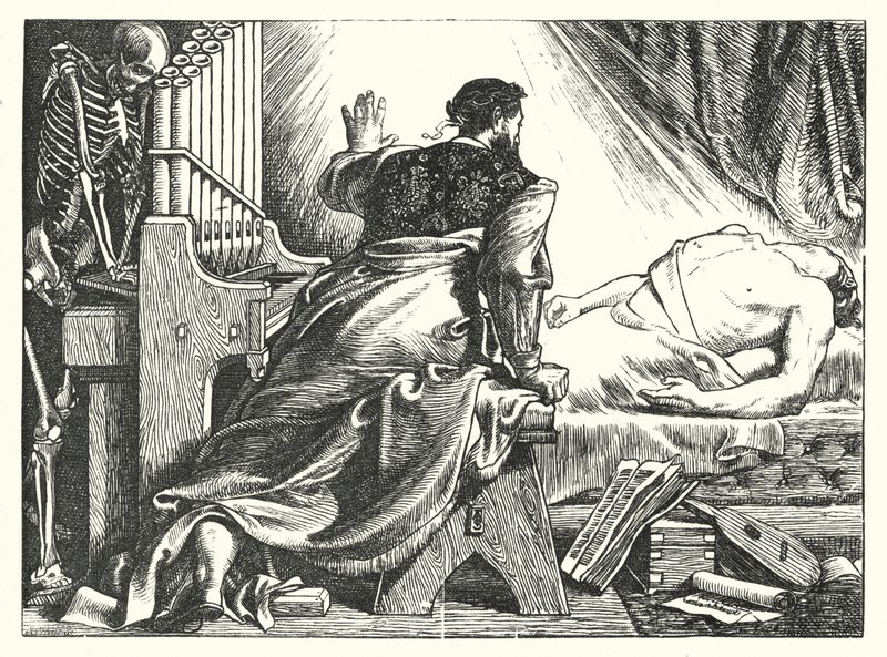 Tintoretto (gravyr) av English School