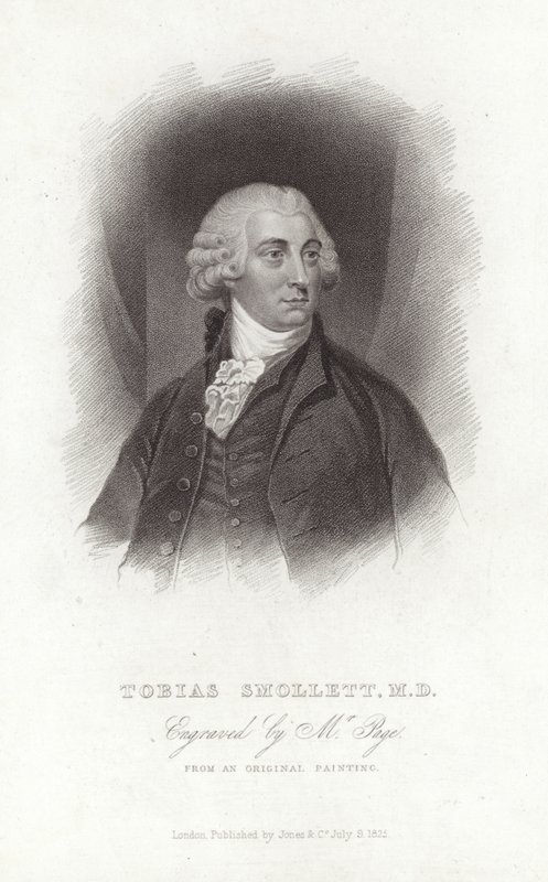 Tobias George Smollett av English School