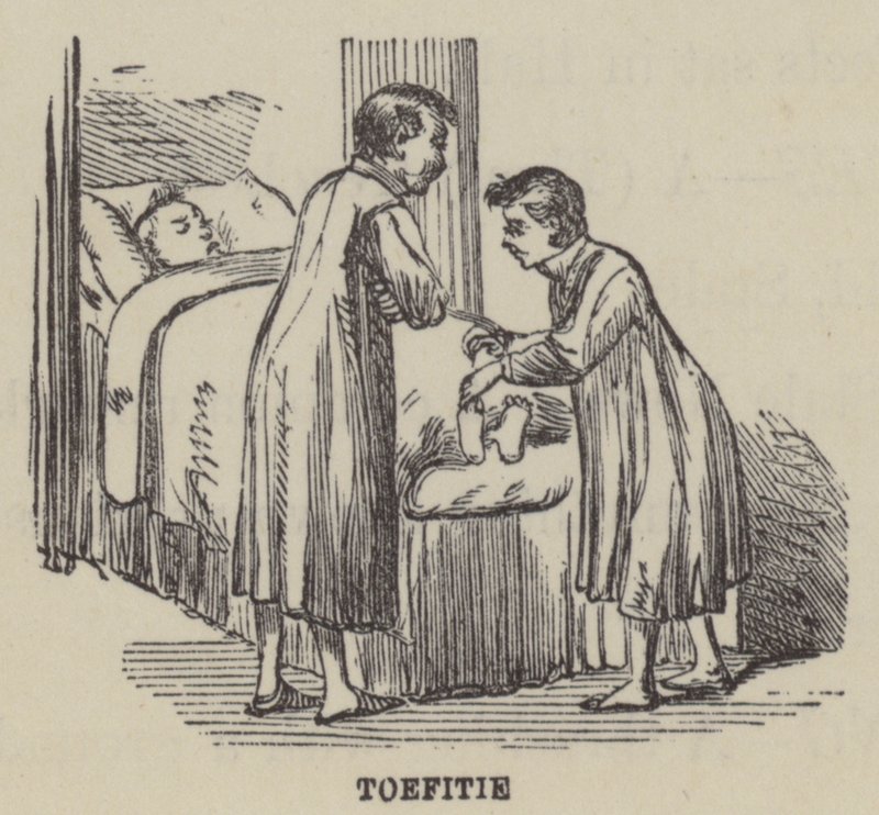 Toefitie (gravyr) av English School