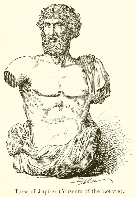 Jupiters torso av English School