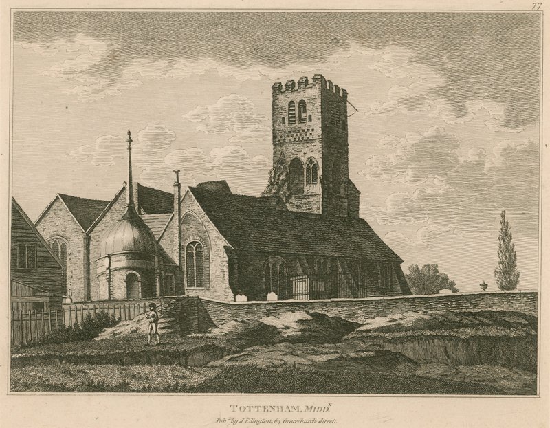 Tottenham Church, London av English School