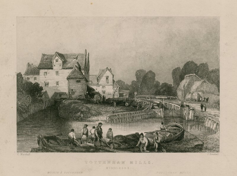 Tottenham Mills, London av English School