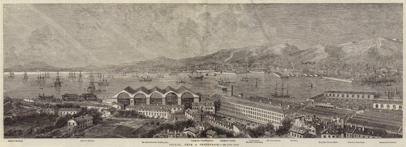 Toulon (gravyr) av English School