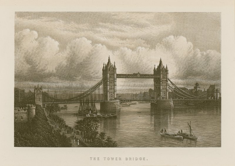 Tower Bridge, London av English School