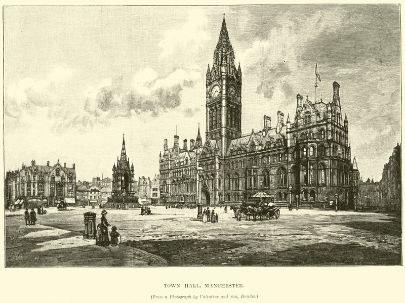 Rådhuset, Manchester av English School