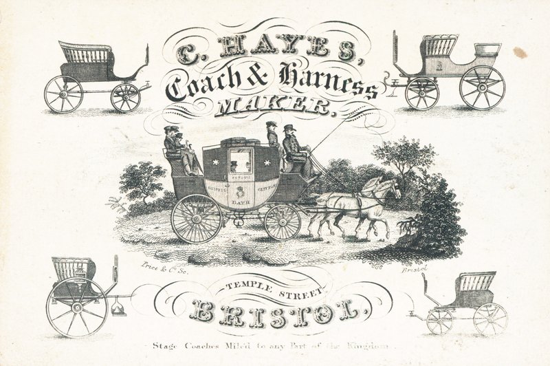 Handelskort, C Hayes av English School