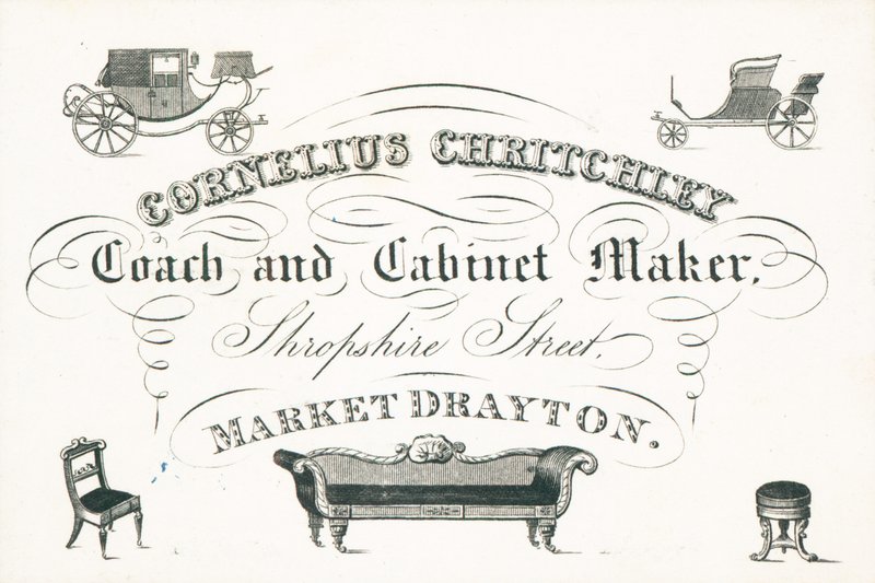 Byteskort, Cornelius Critchley av English School
