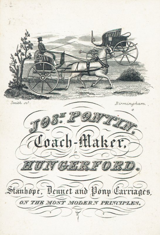 Handelskort, Joseph Pontin av English School
