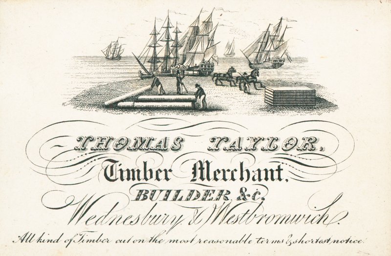 Byteskort, Thomas Taylor av English School