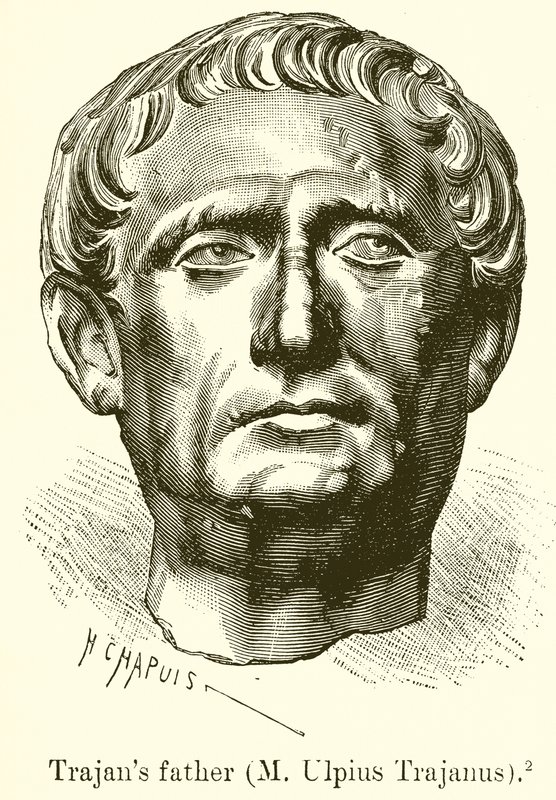 Trajanus far (M. Ulpius Trajanus) av English School