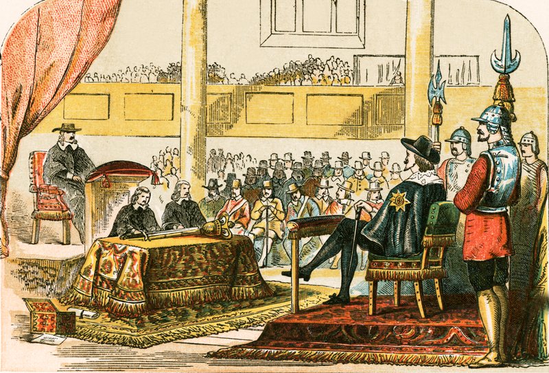 Rättegången mot Charles I av English School