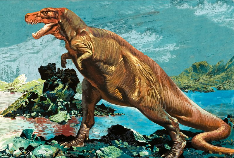 Tyranosaurus Rex av English School