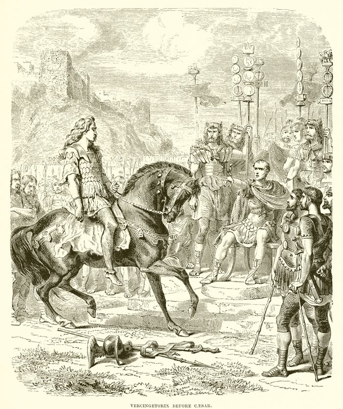 Vercingetorix före Caesar av English School