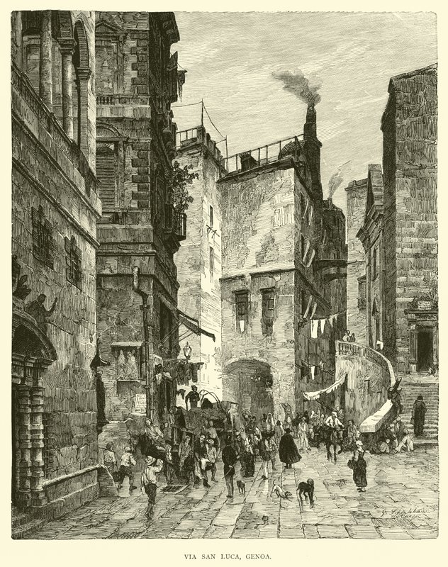 Via San Luca, Genua av English School