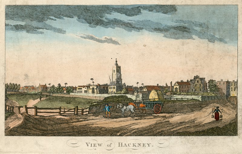 Utsikt över Hackney av English School