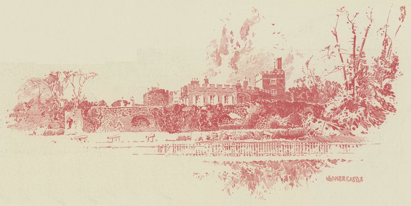 Walmer Castle (gravyr) av English School