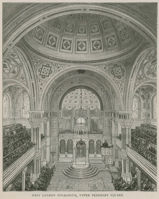West London Synagogue, Upper Berkeley Square av English School