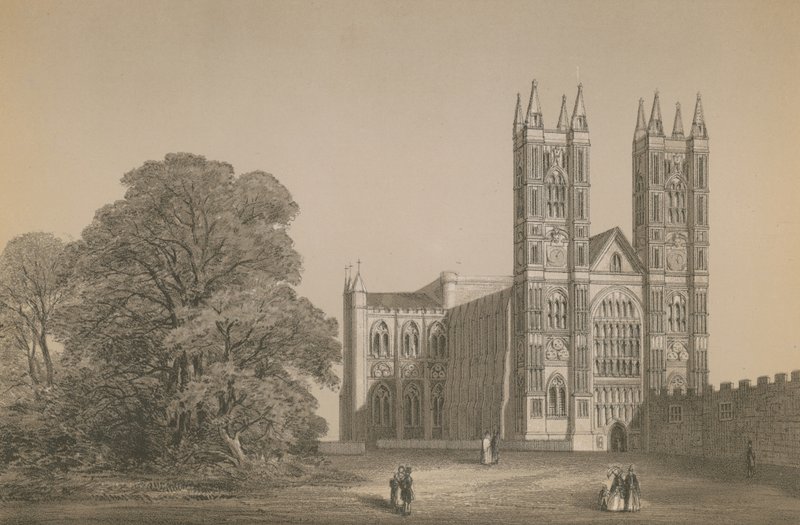Westminster Abbey av English School