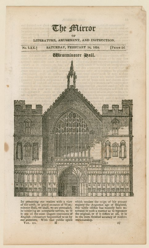 Westminster Hall av English School