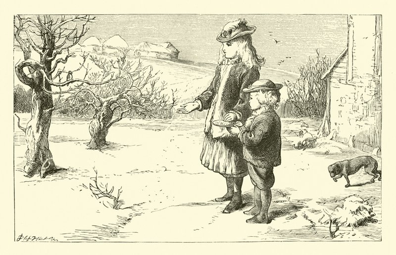 När snön ligger på marken av English School