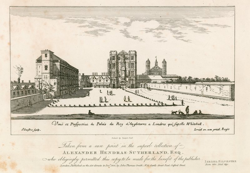 Whitehall på 1600-talet av English School