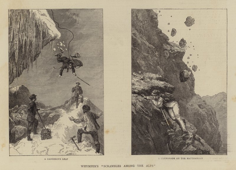 Whympers "Scrambles Among the Alps" (gravyr) av English School