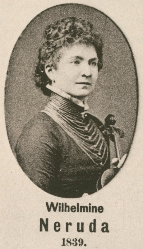 Wilhelmine Neruda (gravyr) av English School
