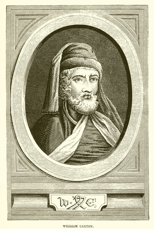 William Caxton av English School