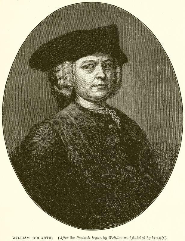 William Hogarth av English School