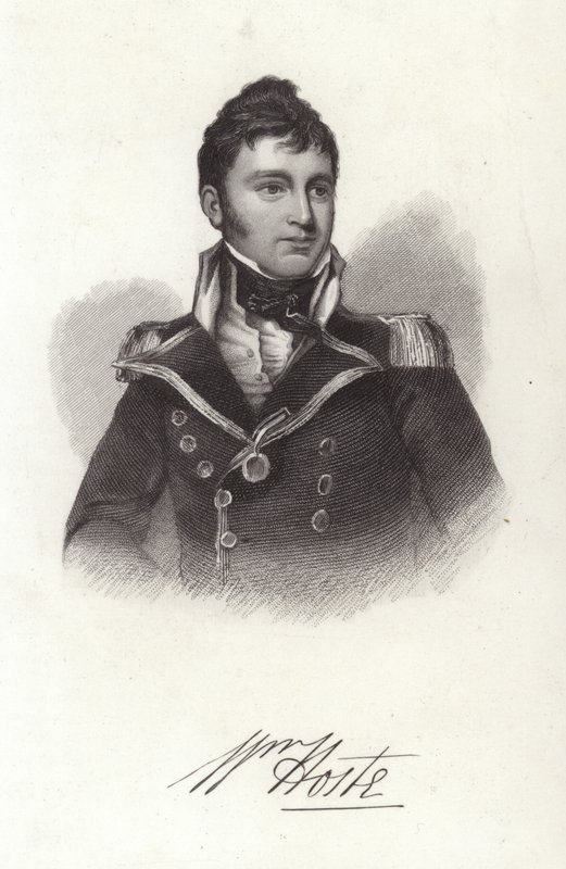 William Hoste, brittisk sjöofficer av English School