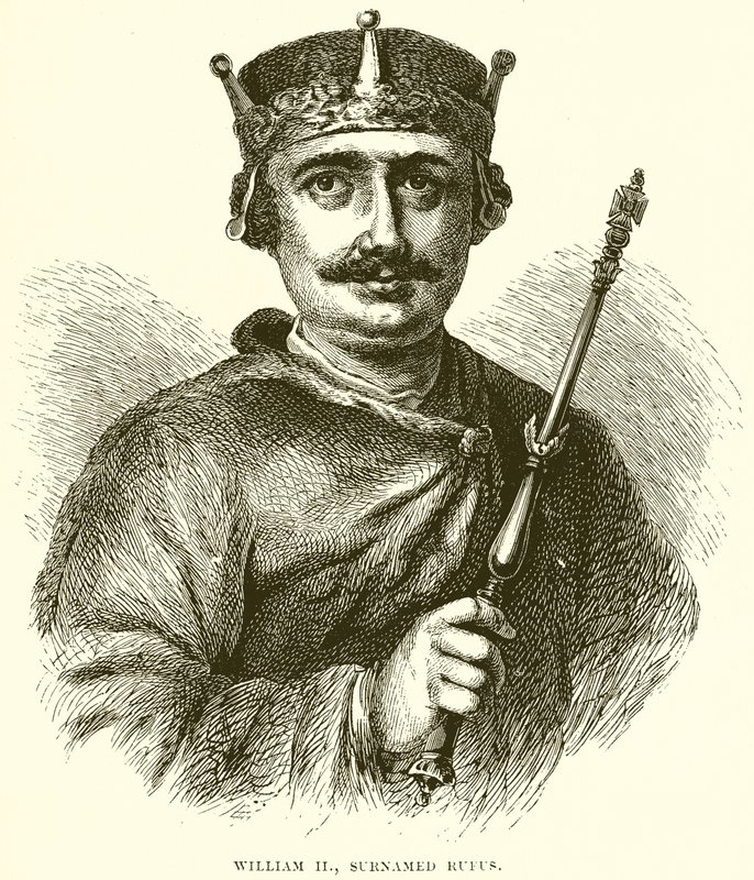 Vilhelm II, tillnamnet Rufus av English School