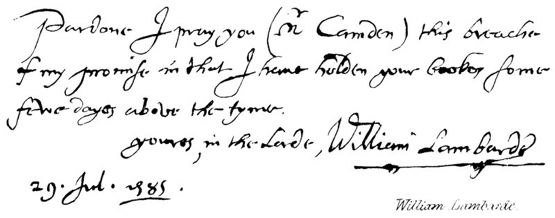 William Lambarde av English School