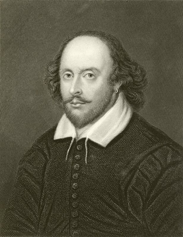 William Shakespeare av English School