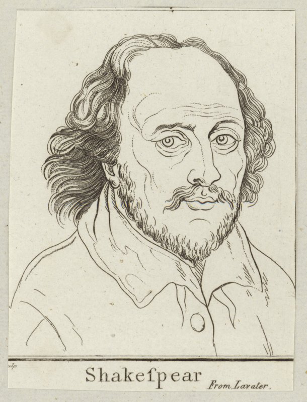 William Shakespeare av English School