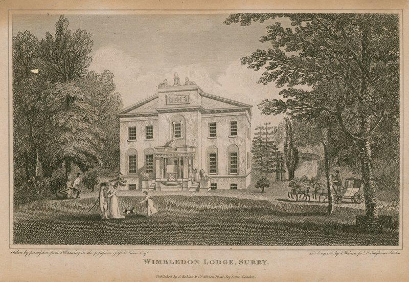 Wimbledon Lodge, Surrey av English School