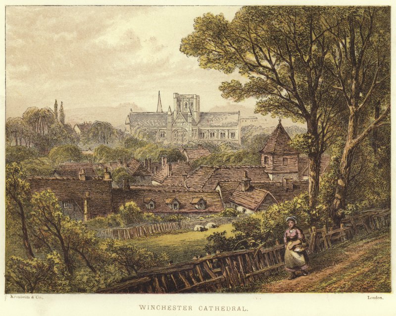 Winchester Cathedral i Winchester av English School