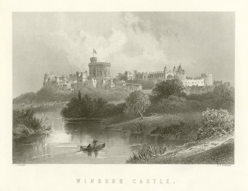 Windsor Castle av English School