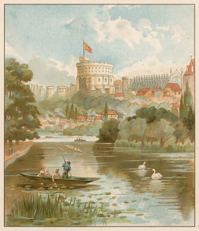 Windsor Castle av English School