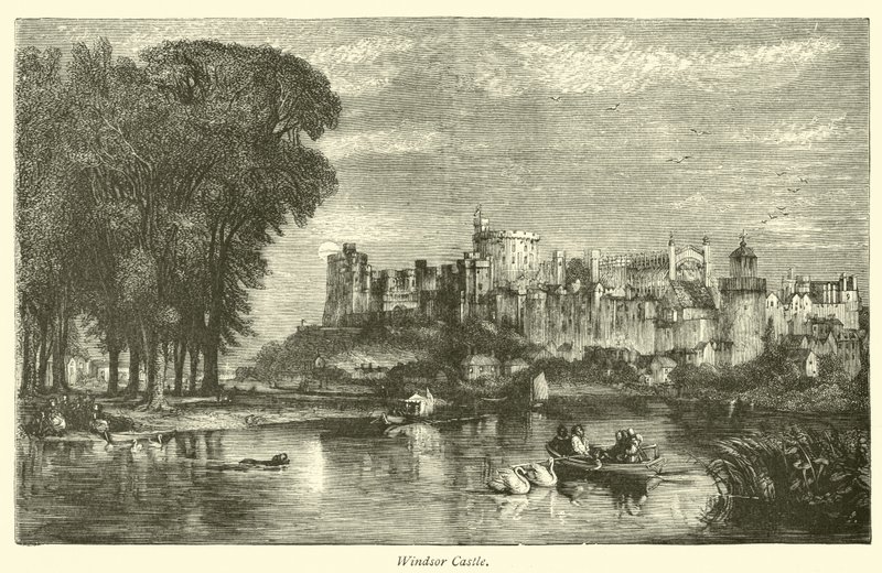 Windsor Castle av English School