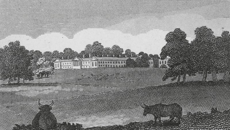Woburn Abbey (gravyr) av English School