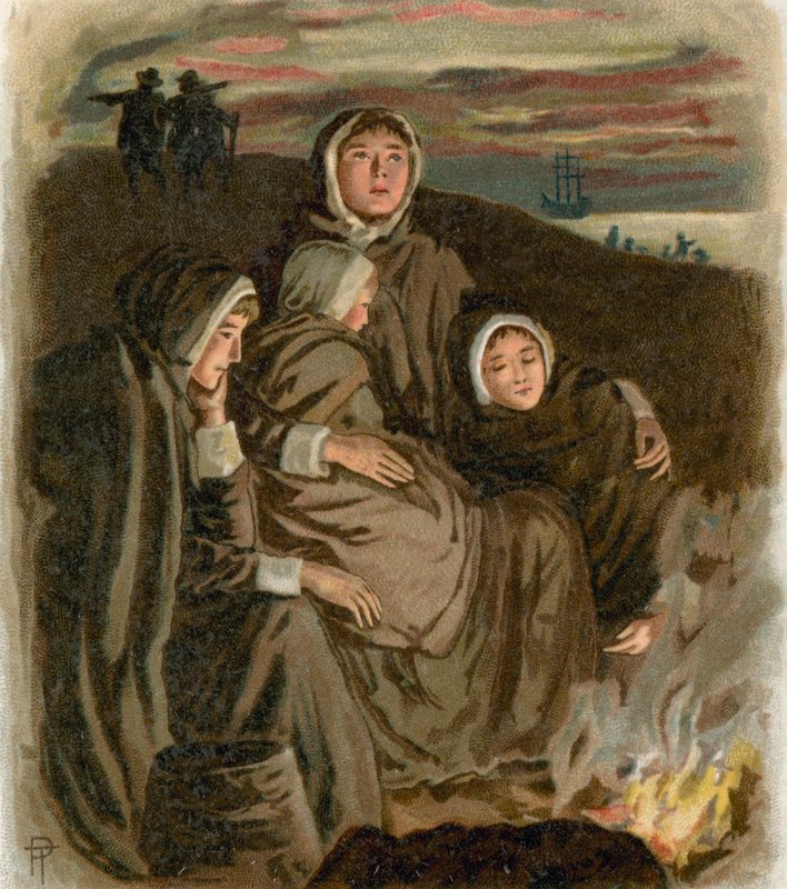 Pilgrimsfädernas kvinnor av English School