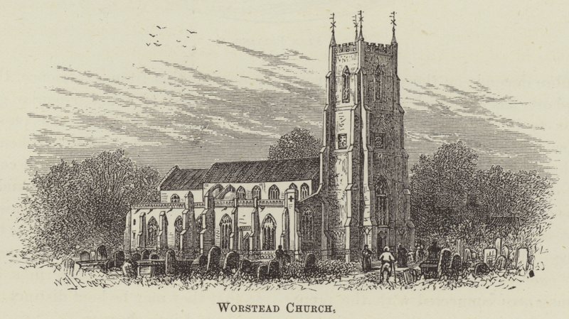 Worstead Church (gravyr) av English School