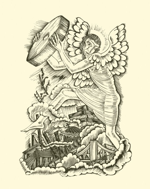 Apokalyps av Eric Gill
