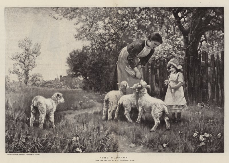 Barnkammaren av Ernest Albert Waterlow