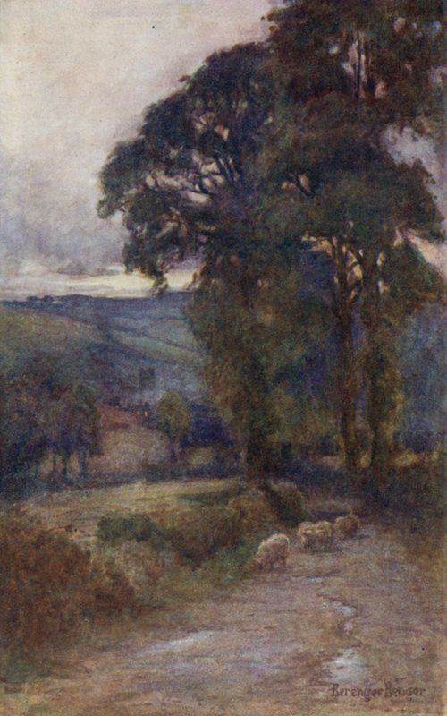 The Shadowed Roadway av Ernest Benger or Berenger
