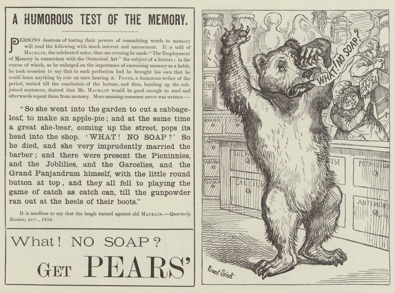 Reklam, Pears