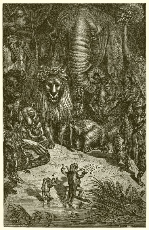 Grodan och räven av Ernest Henry Griset